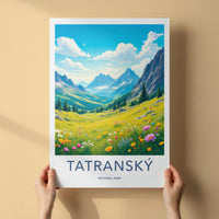 Tatranský National Park Poster - Scenic Mountain Wall Decor