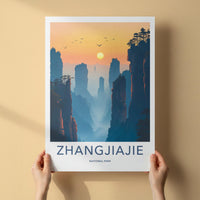 Zhangjiajie National Park Poster - Scenic Nature Wall Art