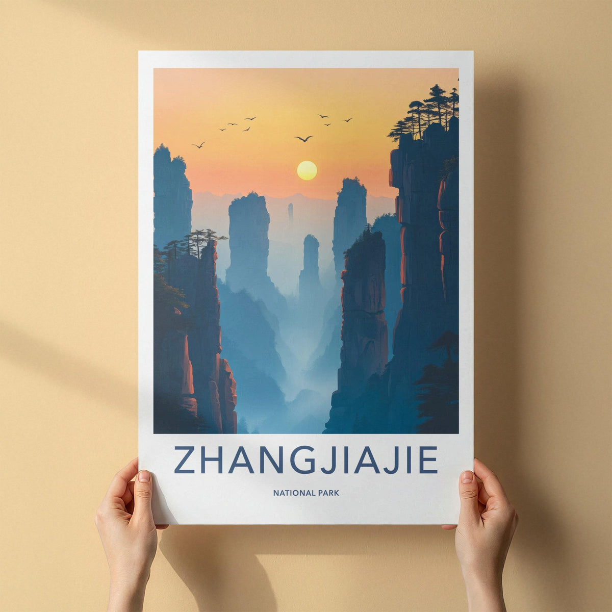 Zhangjiajie National Park Poster - Scenic Nature Wall Art