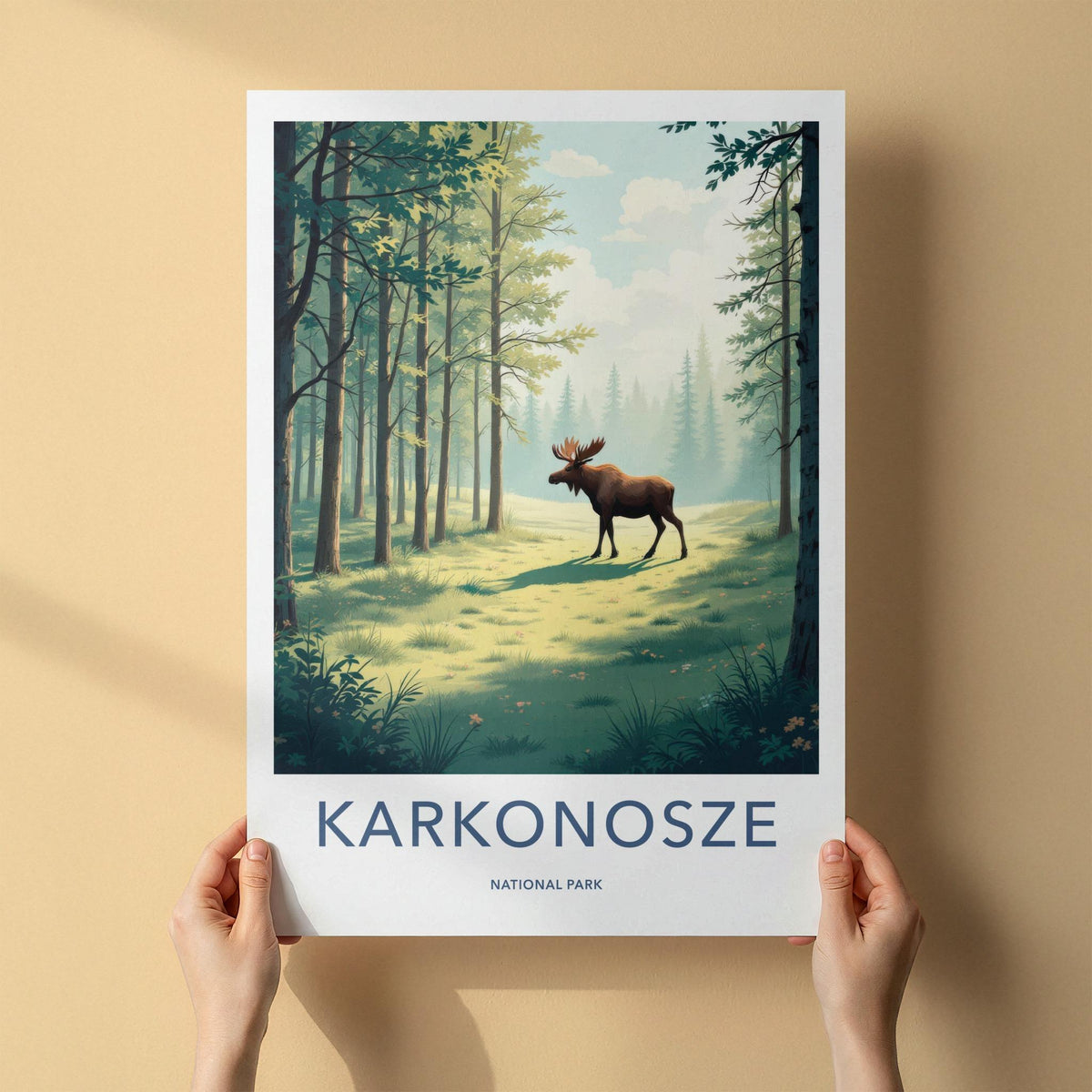 Karkonosze National Park Poster - Scenic Woodland Art & Poland Wall