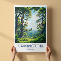 Lamington National Park Poster - Tropical Forest Artwork & Scenic
