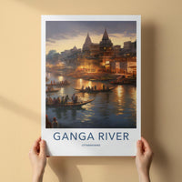 Uttarakhand Poster - Scenic Uttarakhand View Wall Art With Ancient