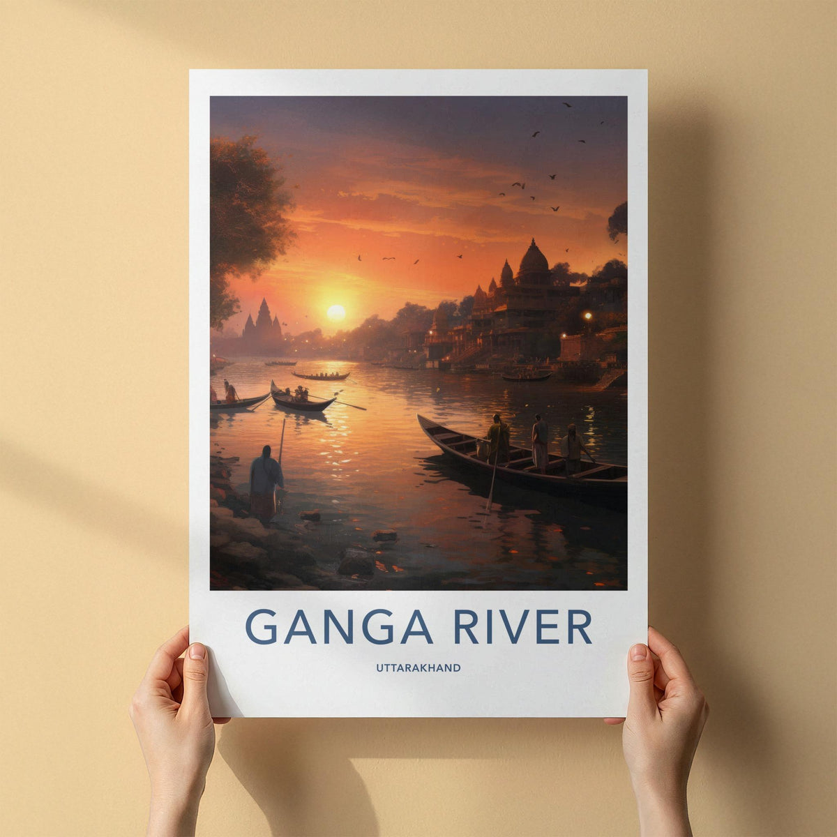 Uttarakhand Poster - Scenic Wall Decor Featuring Himalayan Landscape