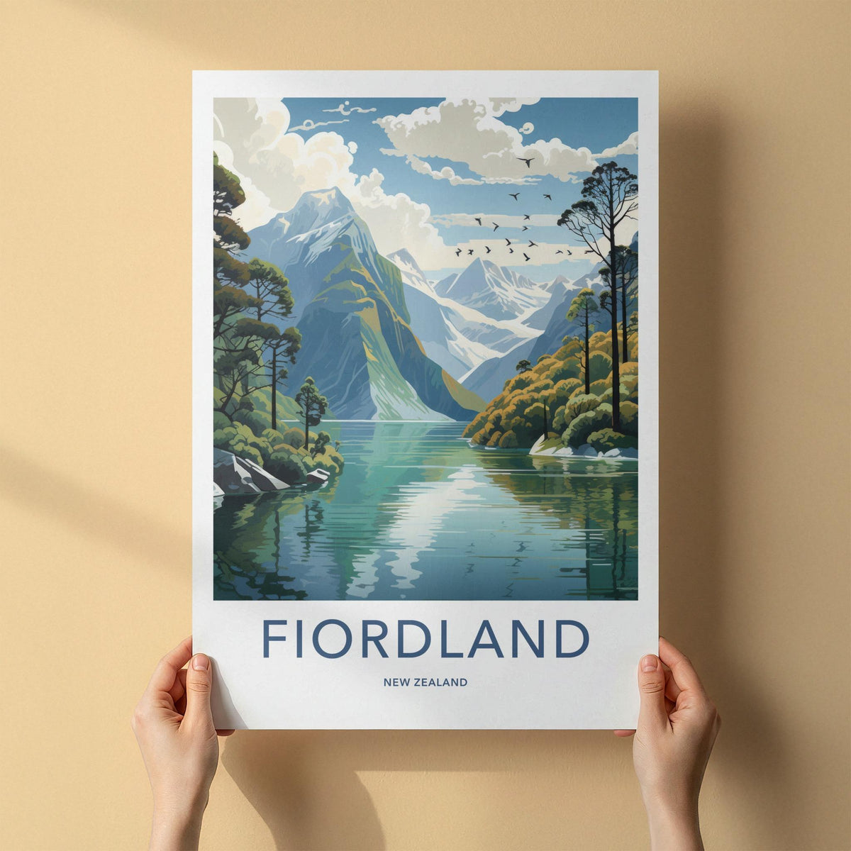 Fiordland Wall Art - New Zealand Poster