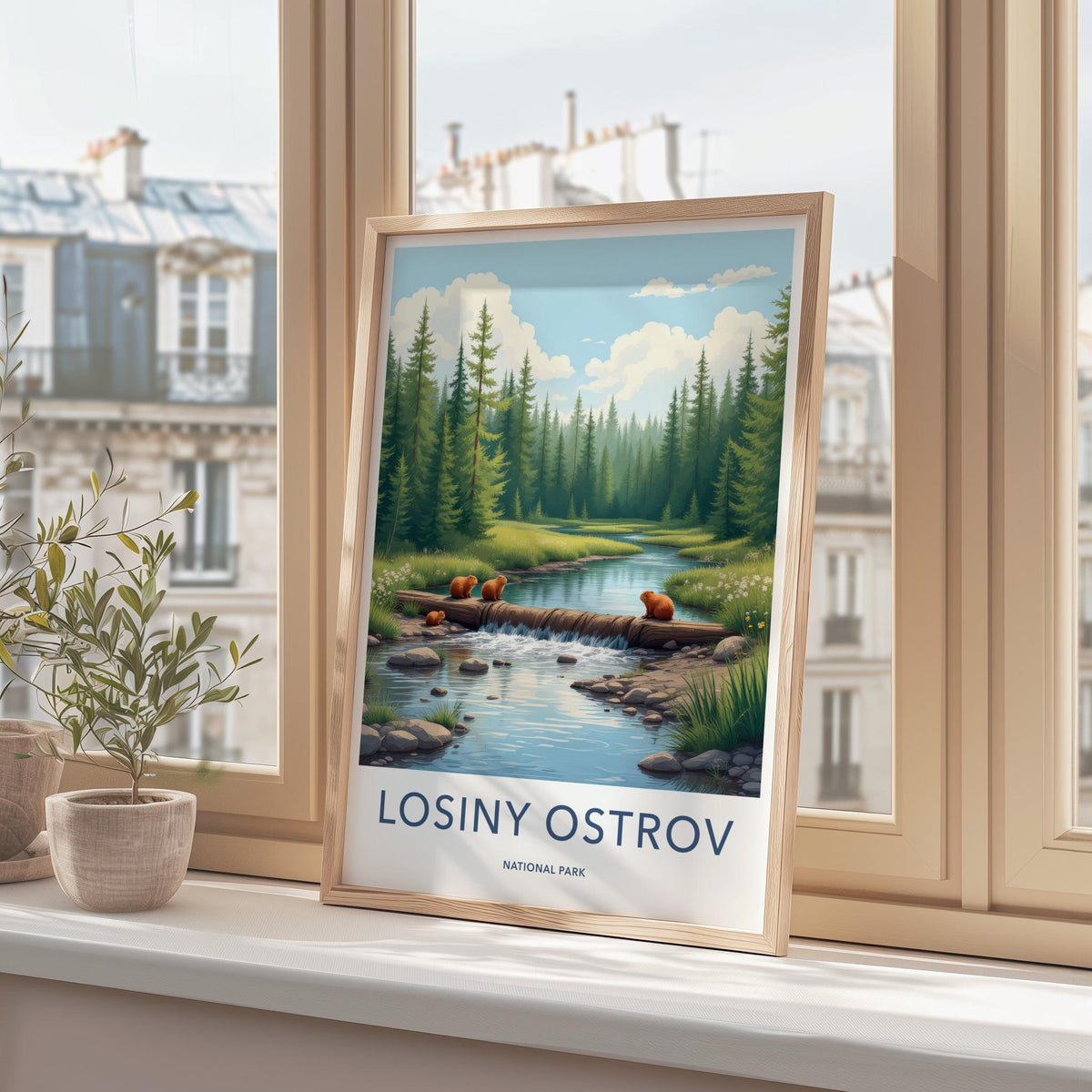 Losiny Ostrov Poster - Russia Wall Art