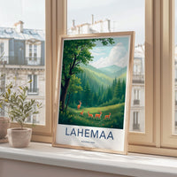 Lahemaa National Park Poster - Nature Wall Art & Forest Landscape