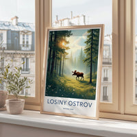 Losiny Ostrov Poster - Scenic Nature Wall Decor