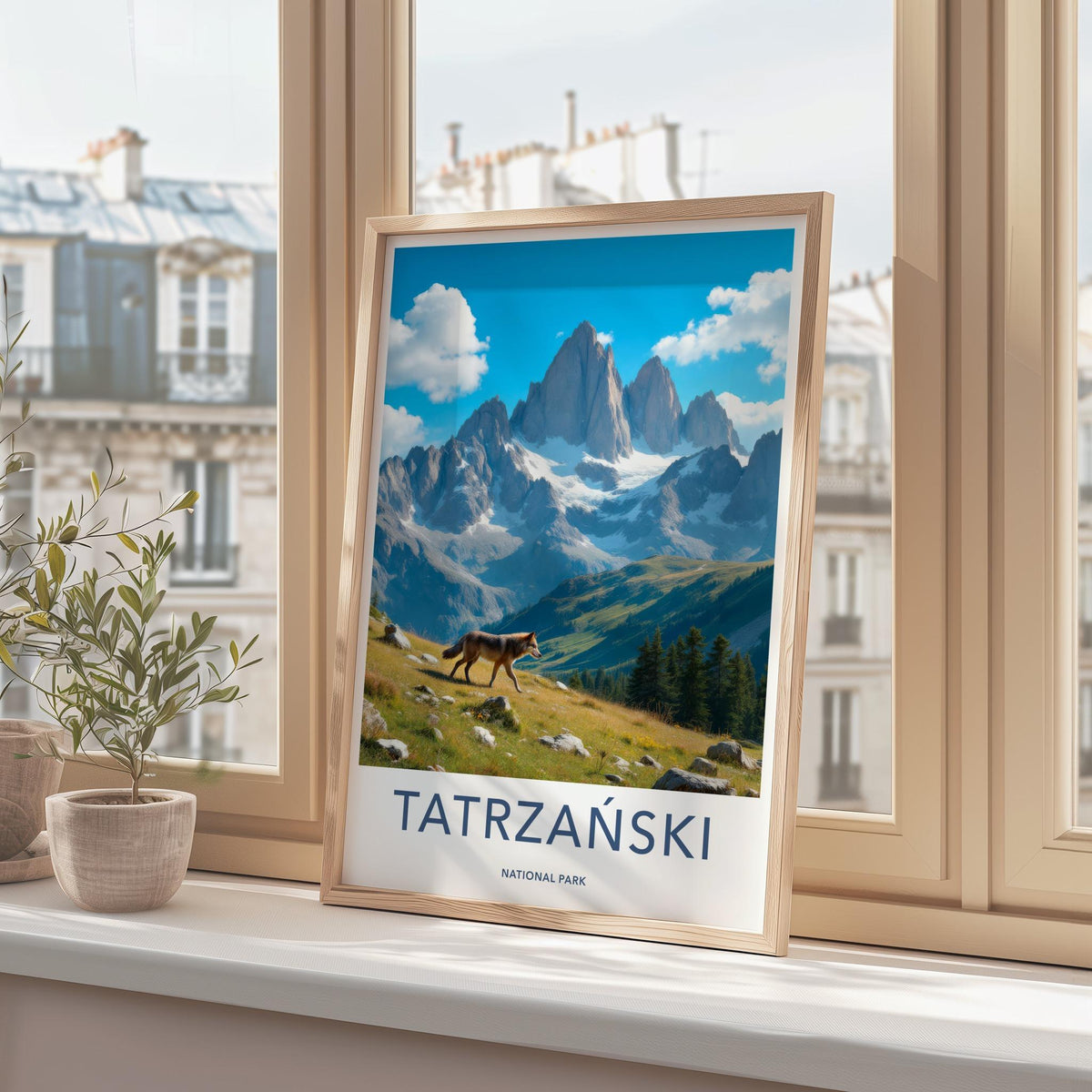 Tatra National Park Poster - Scenic Landscape Print With Mountain