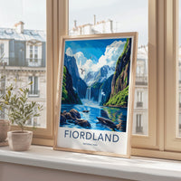 Fiordland Poster - New Zealand Wall Art