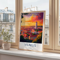 Vilnius Poster - Lithuania Wall Art