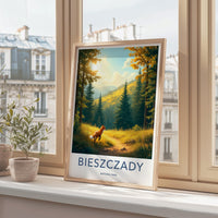 Bieszczady National Park Poster - Scenic Mountain Print & Nature Wall