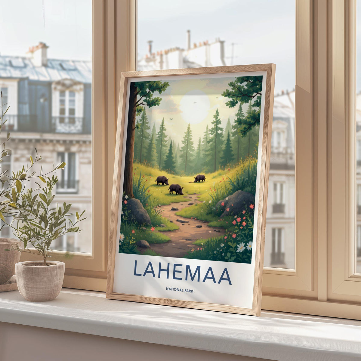 Lahemaa National Park Poster - Estonia Wall Art