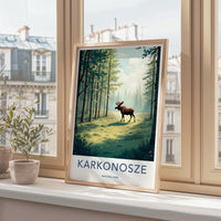 Karkonosze National Park Poster - Scenic Woodland Art & Poland Wall