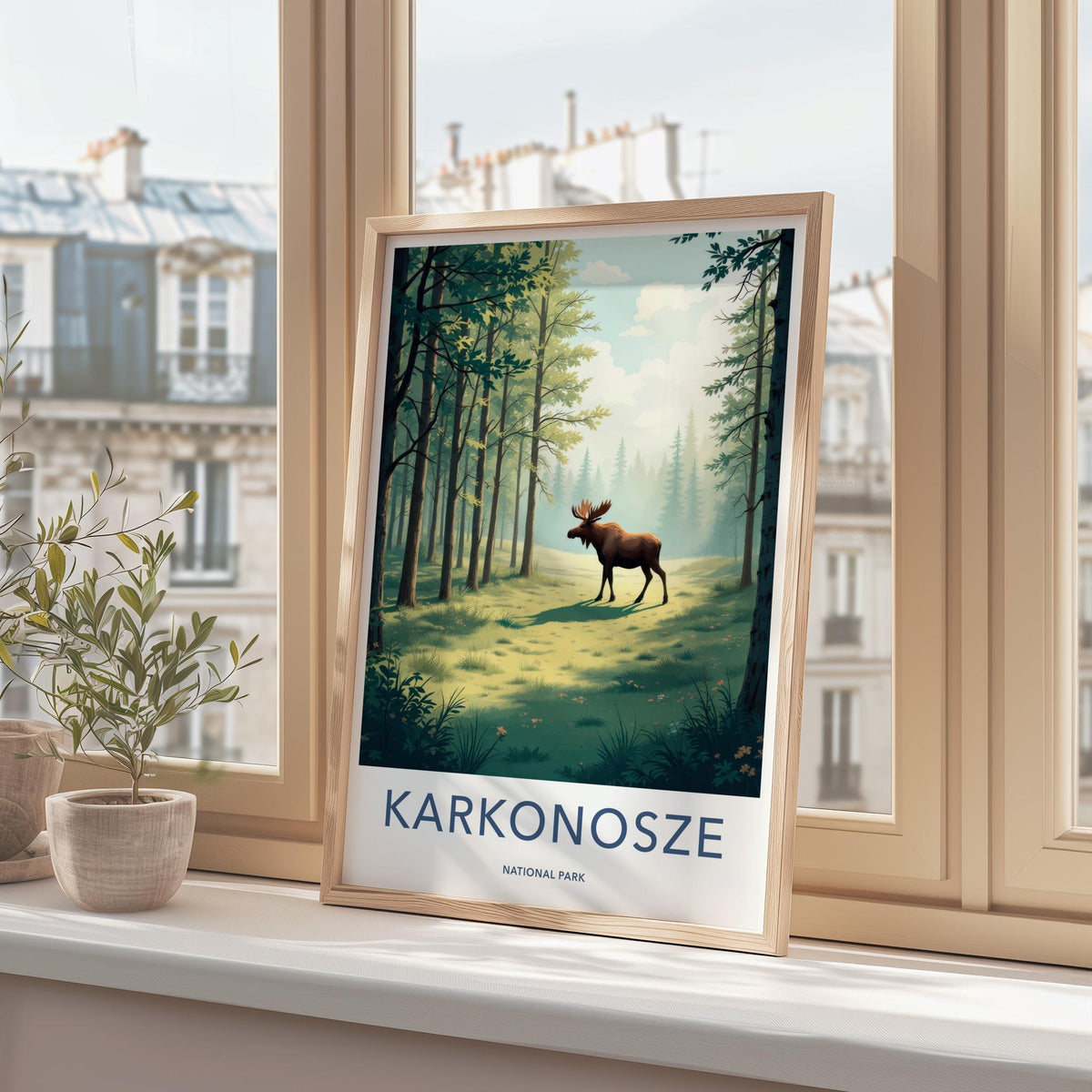 Karkonosze National Park Poster - Scenic Woodland Art & Poland Wall