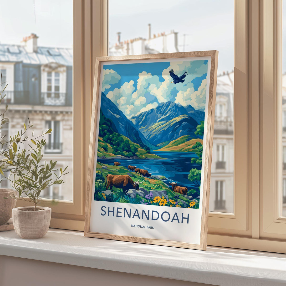 Shenandoah Poster - Virginia Wall Art