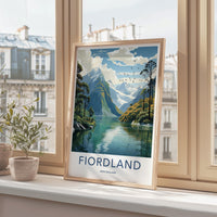 Fiordland Wall Art - New Zealand Poster