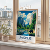 Jasper National Park Poster - Canada Wall Art