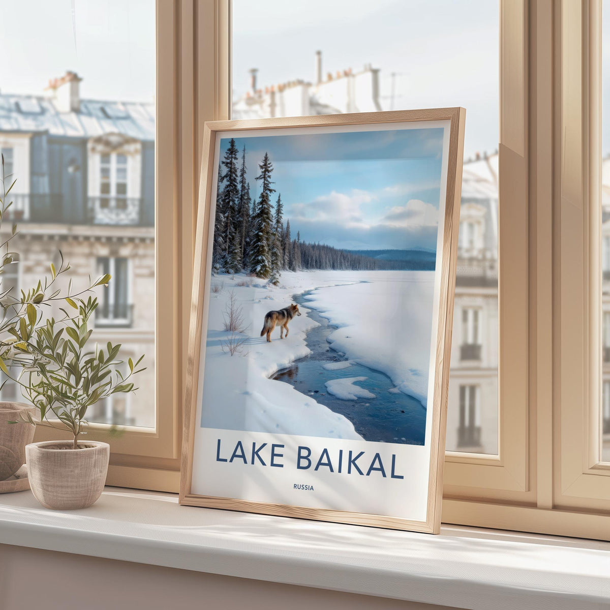 Lake Baikal Poster - Scenic Siberia Landscape Print