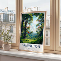 Lamington National Park Poster - Tropical Forest Artwork & Scenic