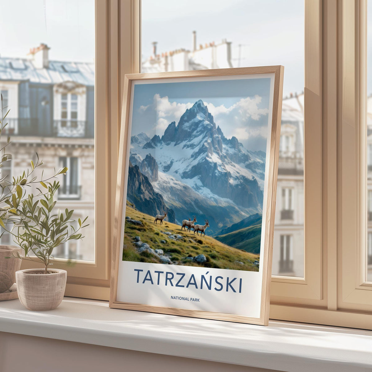 Tatra National Park Poster - Alpine Landscape Print & Wildlife Wall