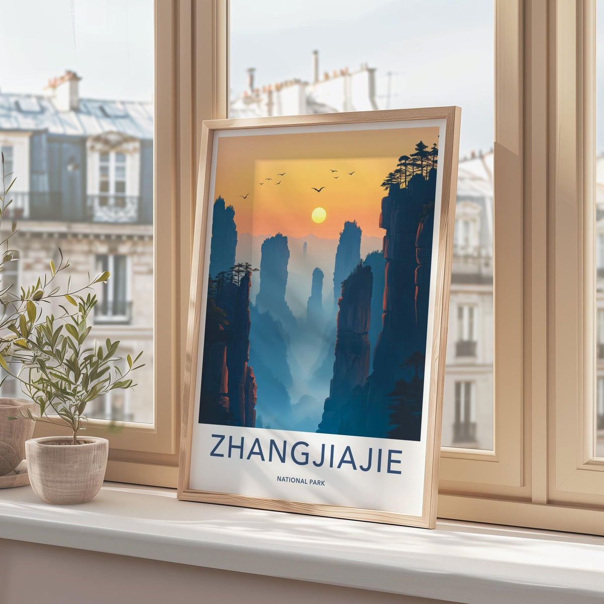 Zhangjiajie National Park Poster - Scenic Nature Wall Art