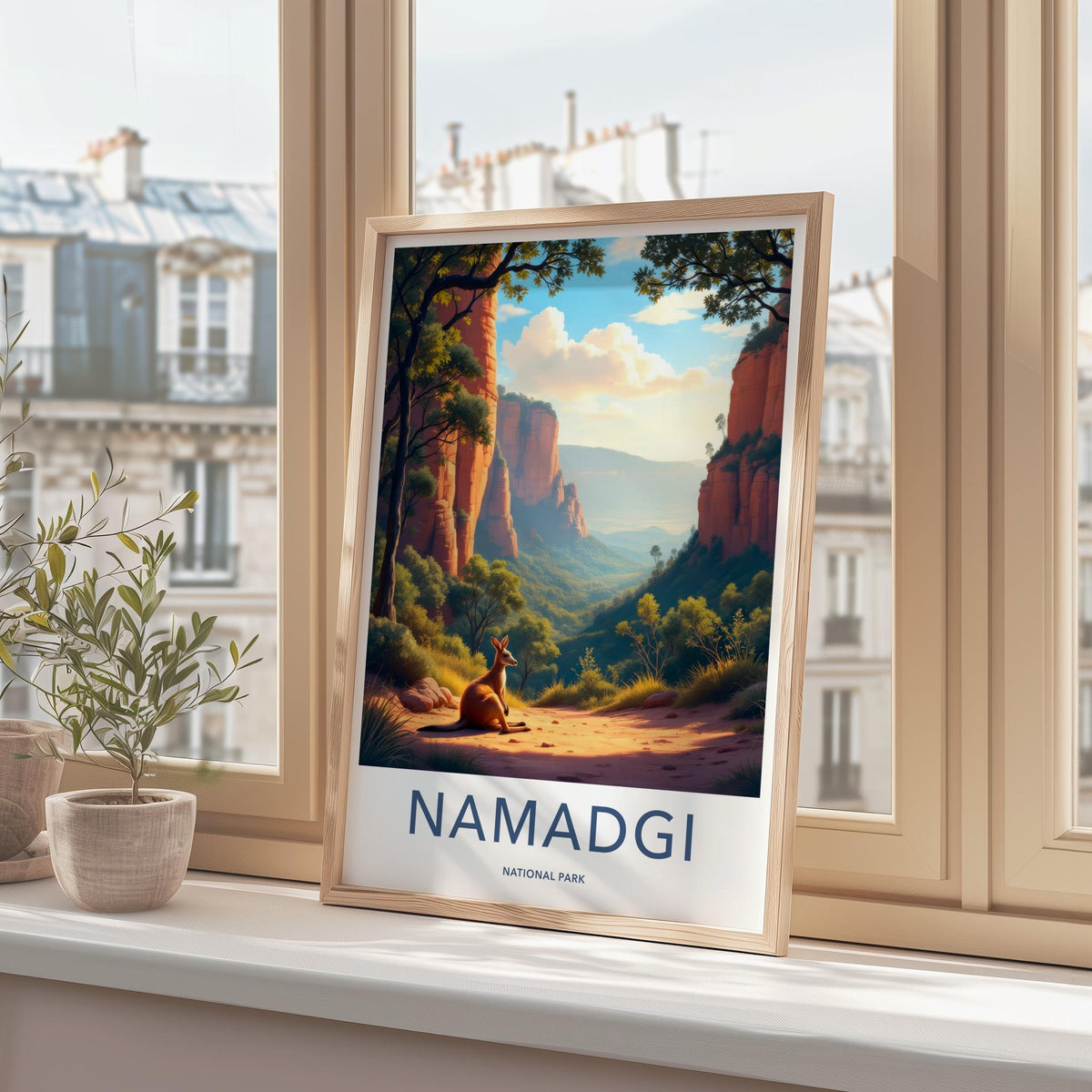Namadgi National Park Poster - Australia Wall Art With Scenic View