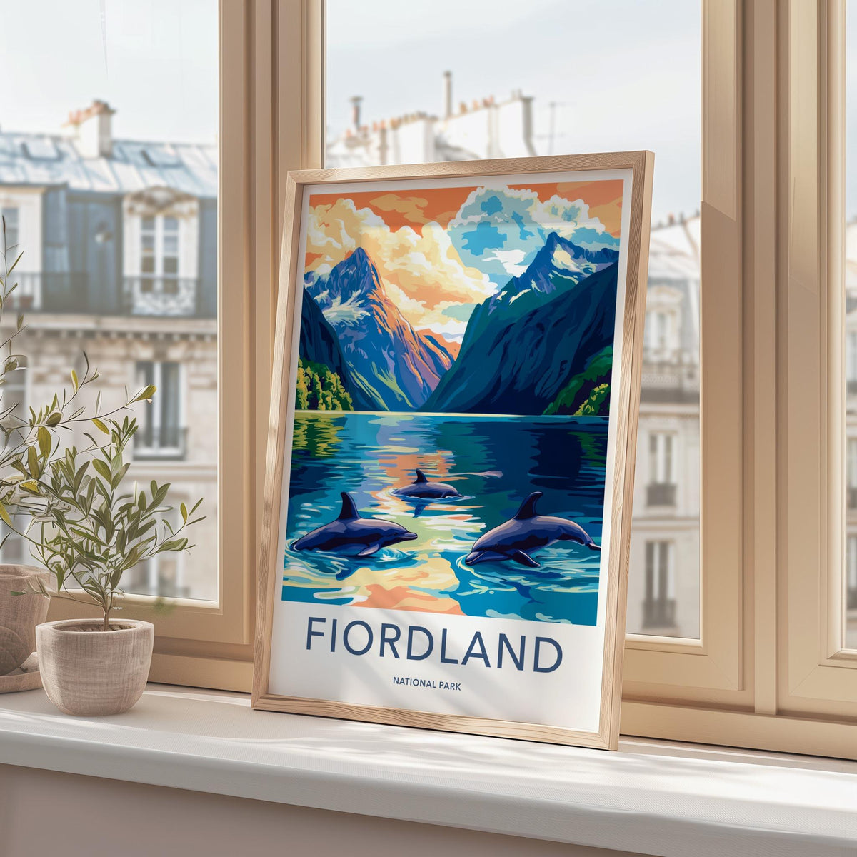 Fiordland Wall Art - New Zealand Landscape Poster