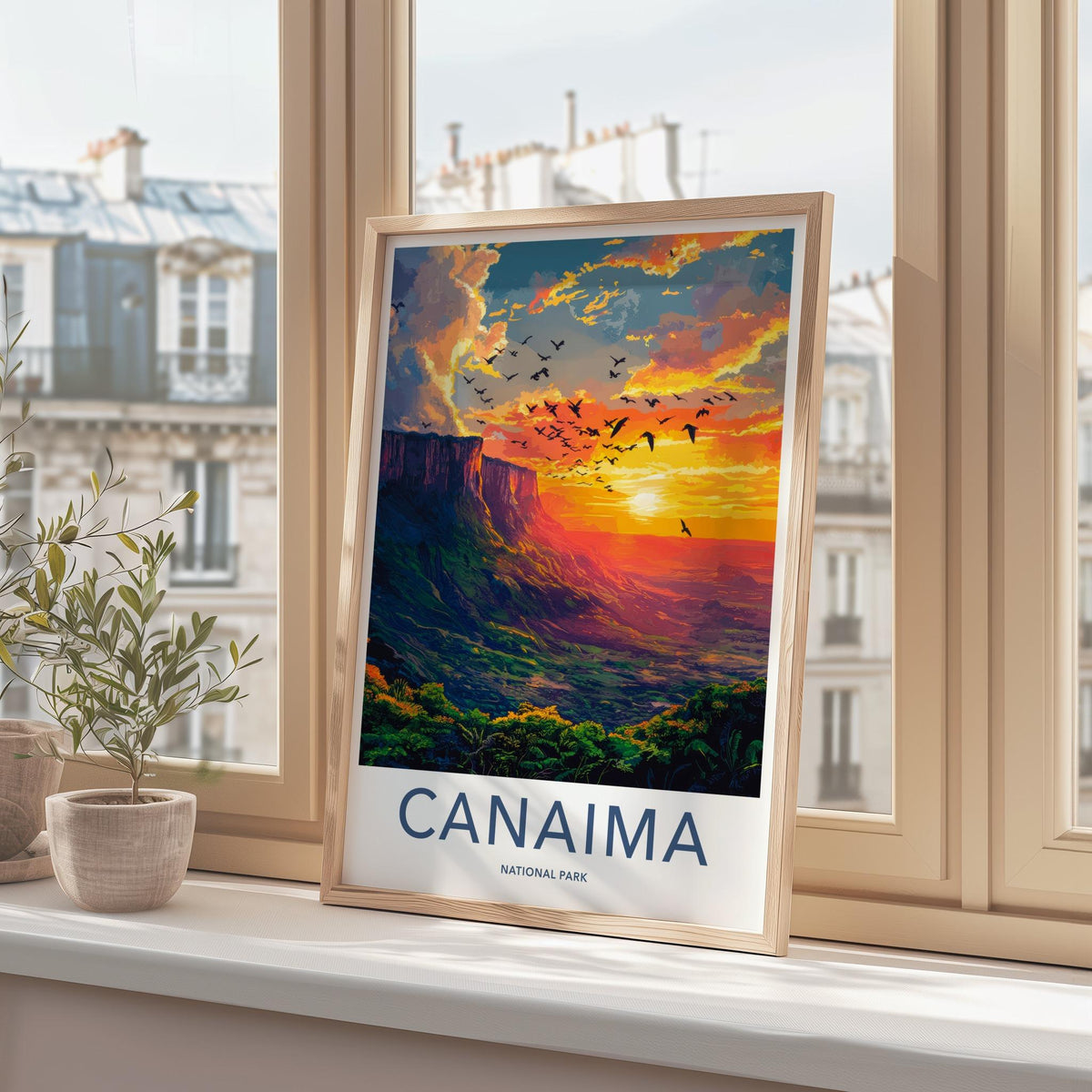 Canaima National Park Poster - Angel Falls Print