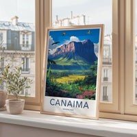 Canaima National Park Poster - Tropical Rainforest Print