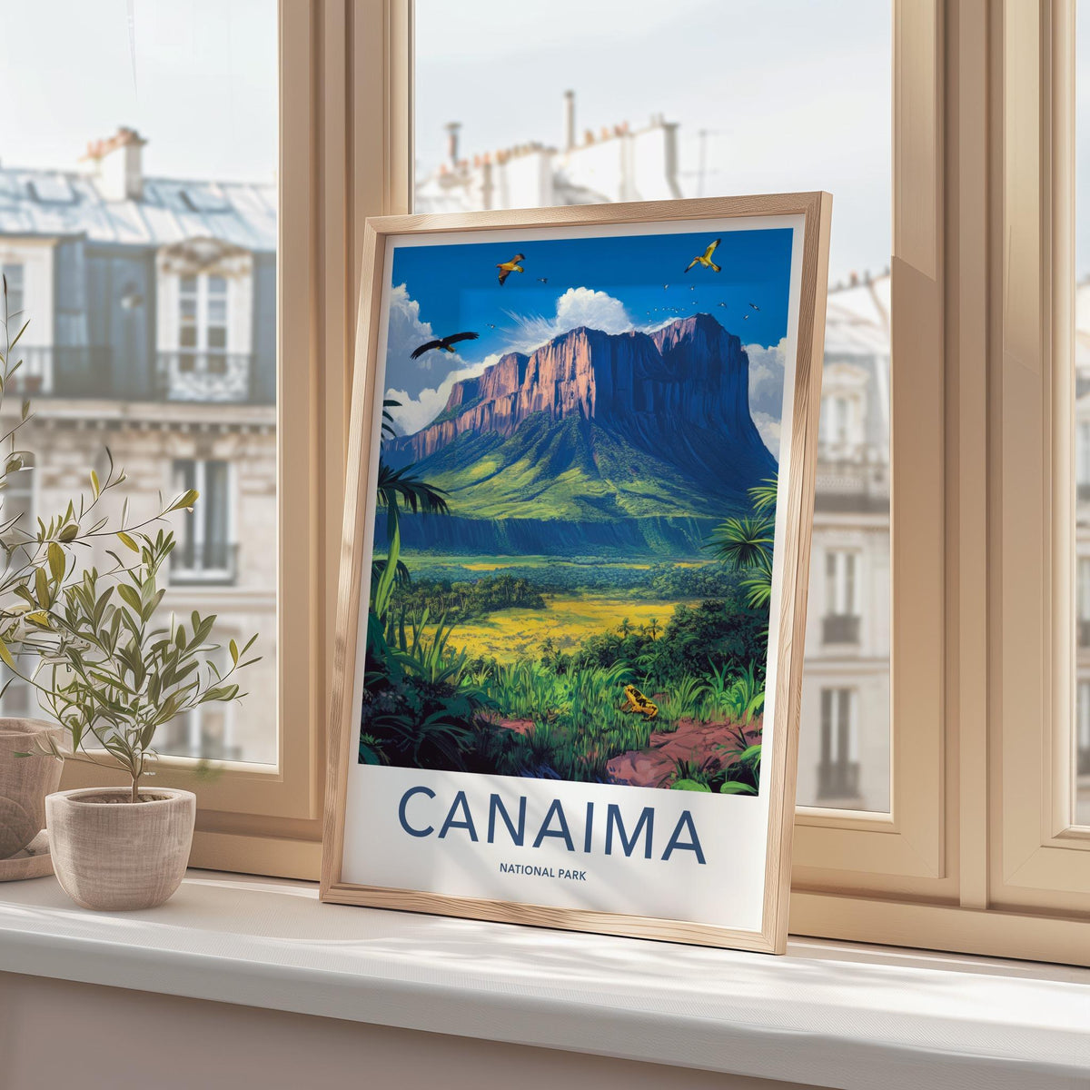 Canaima National Park Poster - Tropical Rainforest Print