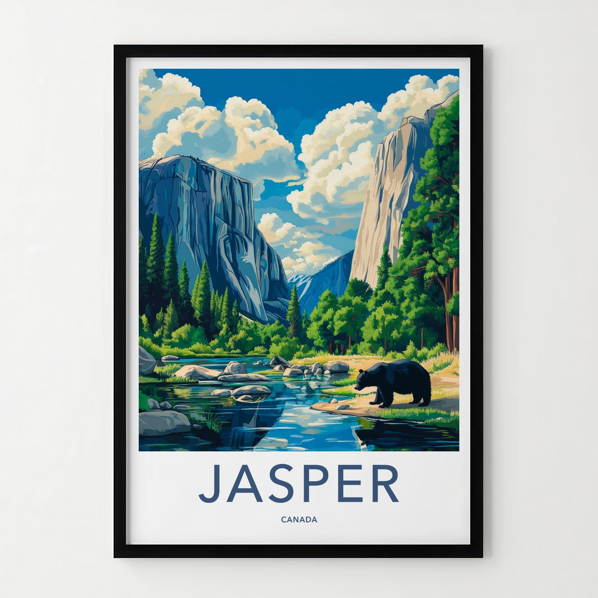 Jasper National Park Poster - Canada Wall Art