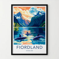 Fiordland Wall Art - New Zealand Landscape Poster