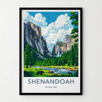 Shenandoah Poster - Virginia Wall Art