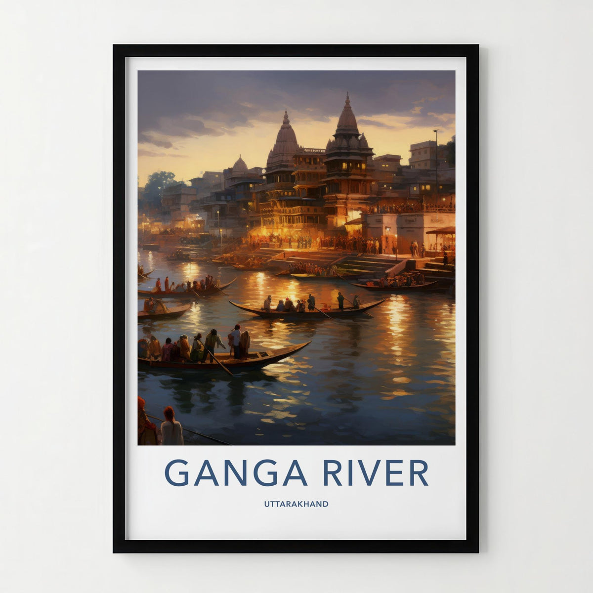 Uttarakhand Poster - Scenic Uttarakhand View Wall Art With Ancient