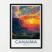 Canaima National Park Poster - Angel Falls Print
