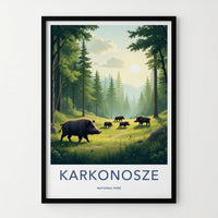 Karkonosze National Park Poster - Scenic View Wall Decor & Mountain