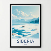 Siberia Poster - Russia Wall Art
