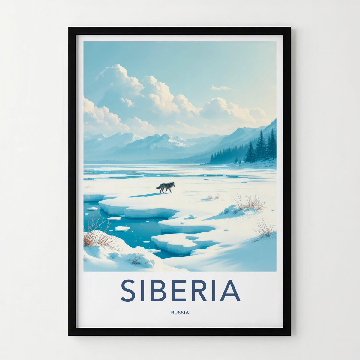 Siberia Poster - Russia Wall Art