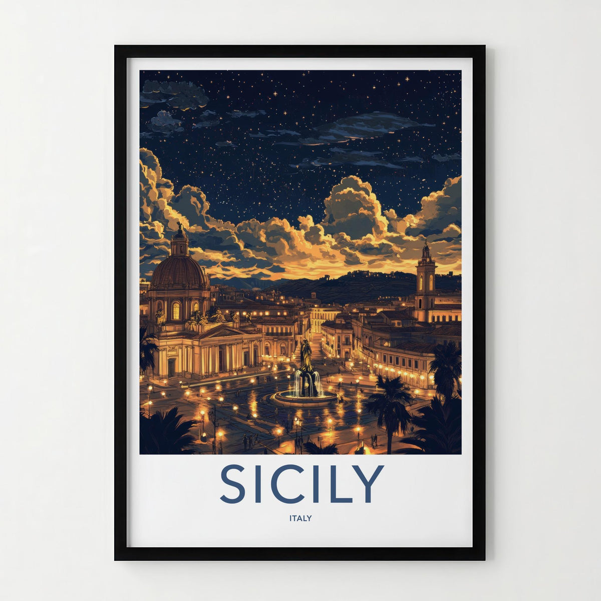Sicily Wall Art - Italy Wall Decor