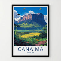 Canaima National Park Poster - Tropical Rainforest Print