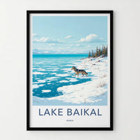 Lake Baikal Poster - Scenic Russia Wall Art