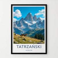Tatra National Park Poster - Scenic Landscape Print With Mountain