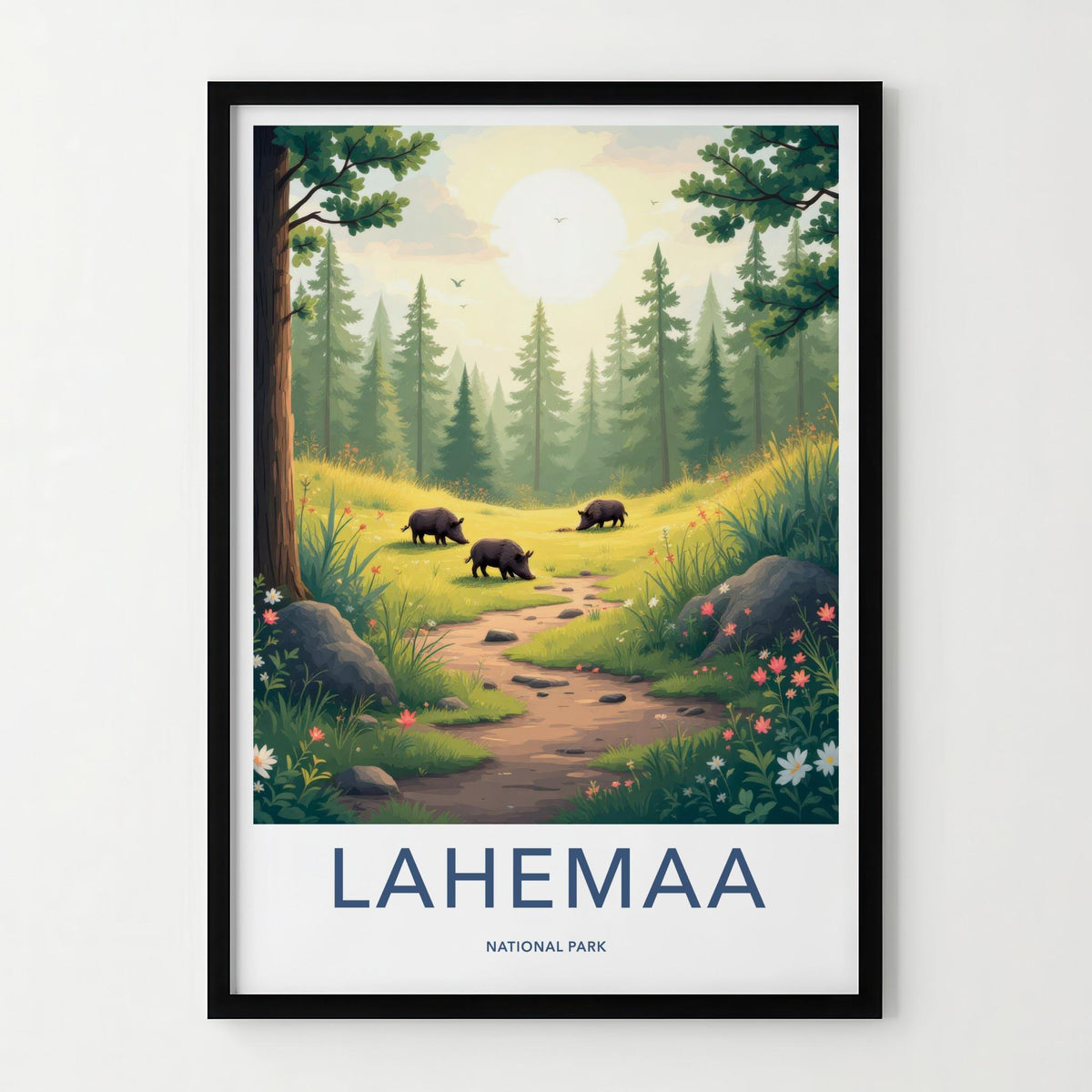 Lahemaa National Park Poster - Estonia Wall Art