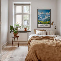 Vanoise Poster - French Alps Mountain Landscape Art