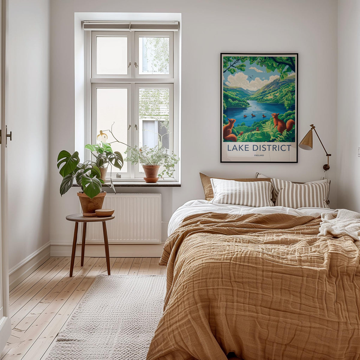Lake District Poster - Vibrant England Wall Art