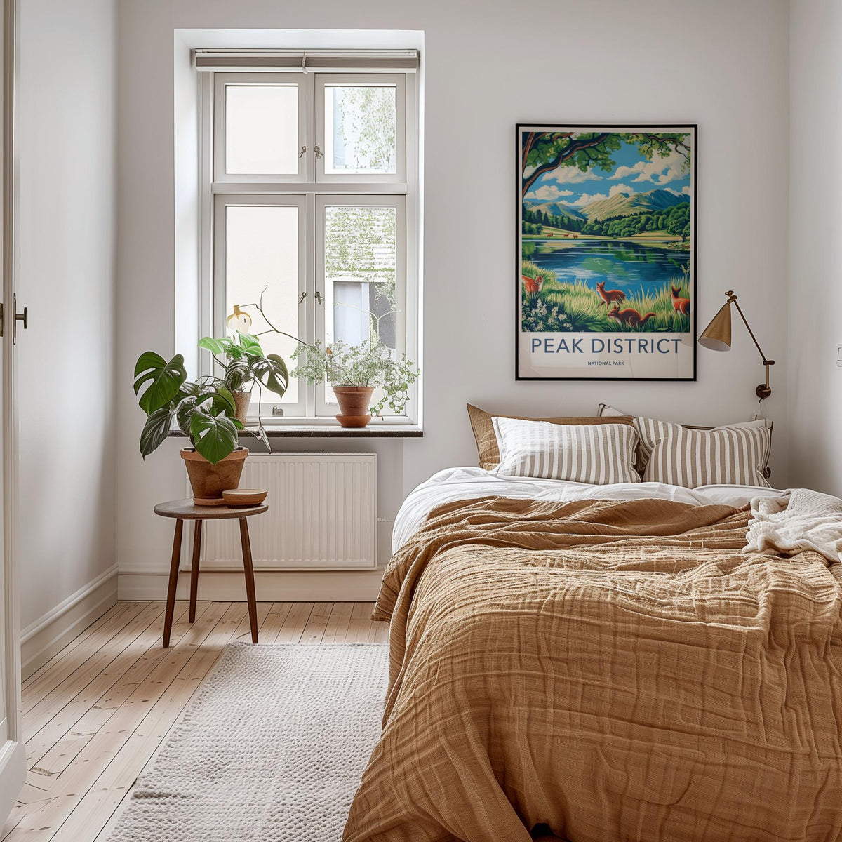 Peak District Poster - Scenic Landscape Art