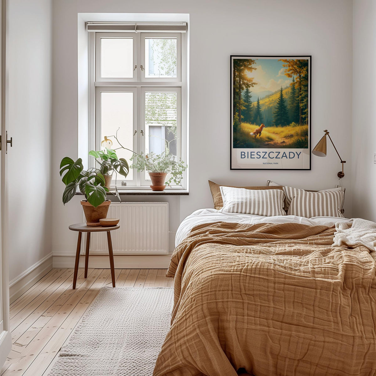 Bieszczady National Park Poster - Scenic Mountain Print & Nature Wall