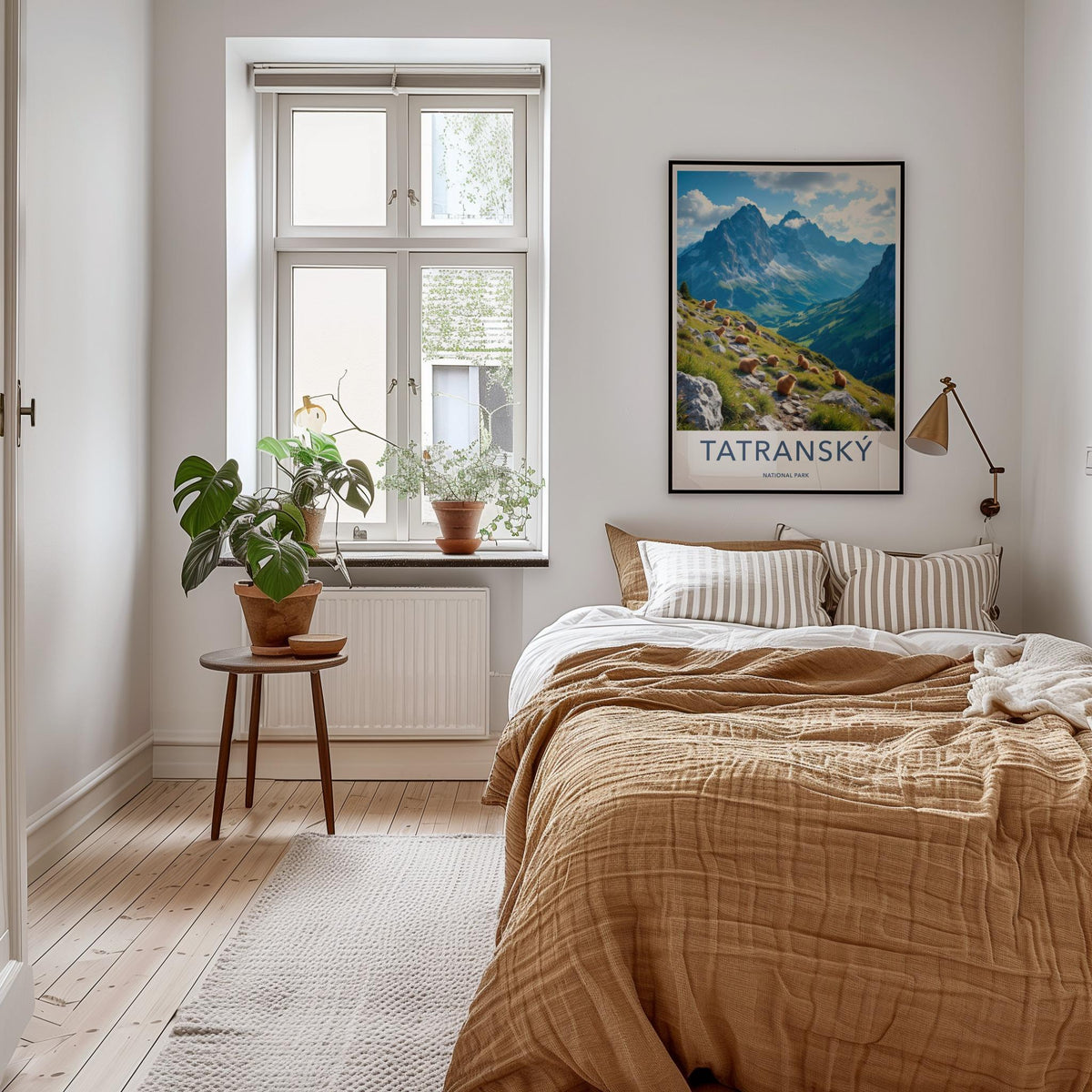 Tatra National Park Poster - Scenic Mountain View Wall Art for Rustic
