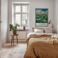 Omaha Poster - Nebraska Wall Art
