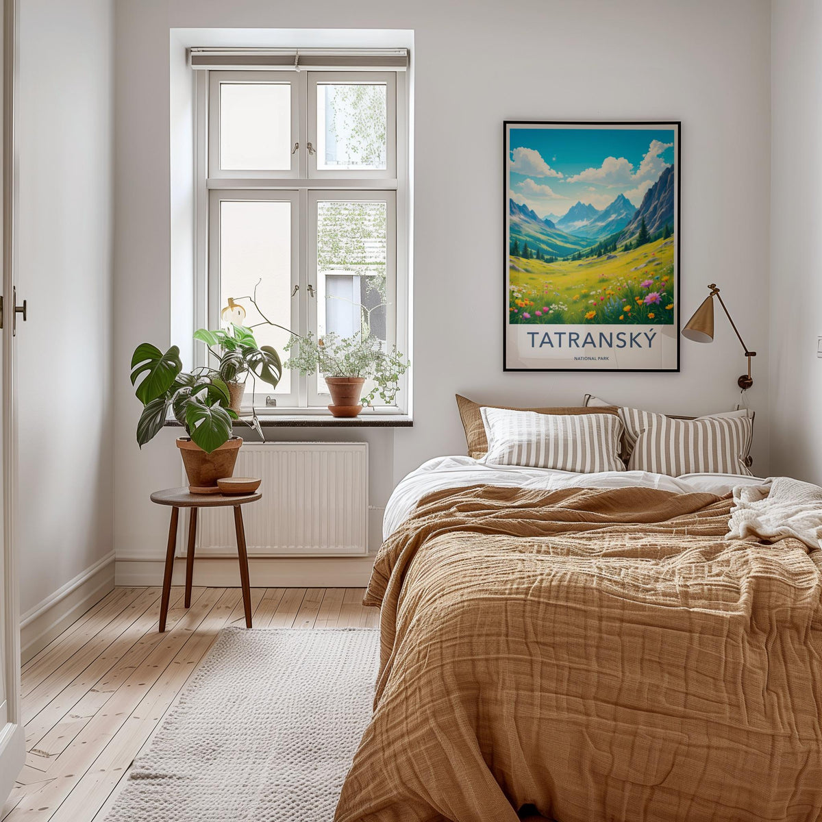 Tatranský National Park Poster - Scenic Mountain Wall Decor